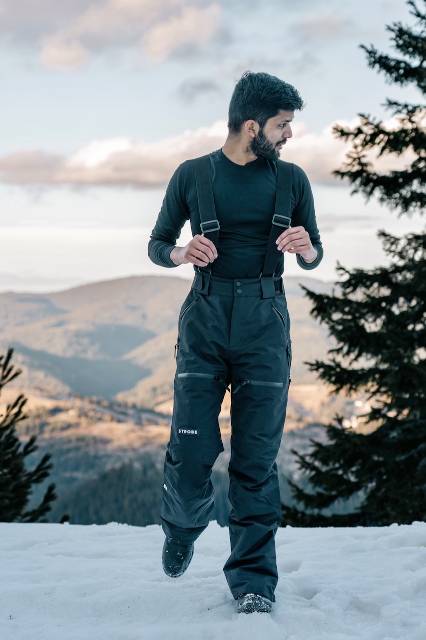 Lynx Ski Pants Black - Men's