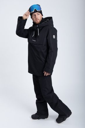 Luna Ski Jacket Black - Men's