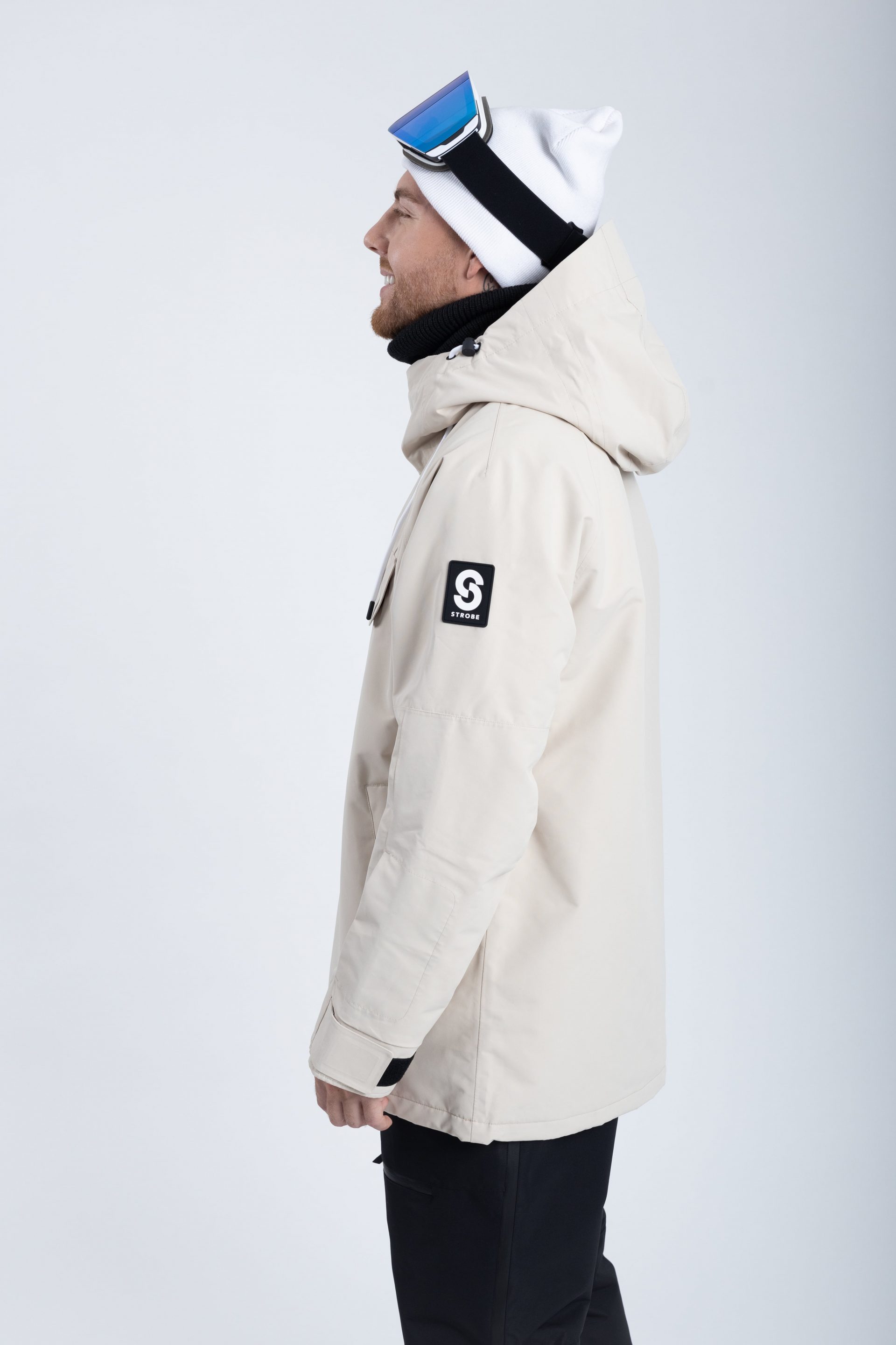 Halo Ski Jacket Lt Beige - Men's