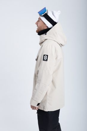 Halo Ski Jacket Lt Beige - Men's
