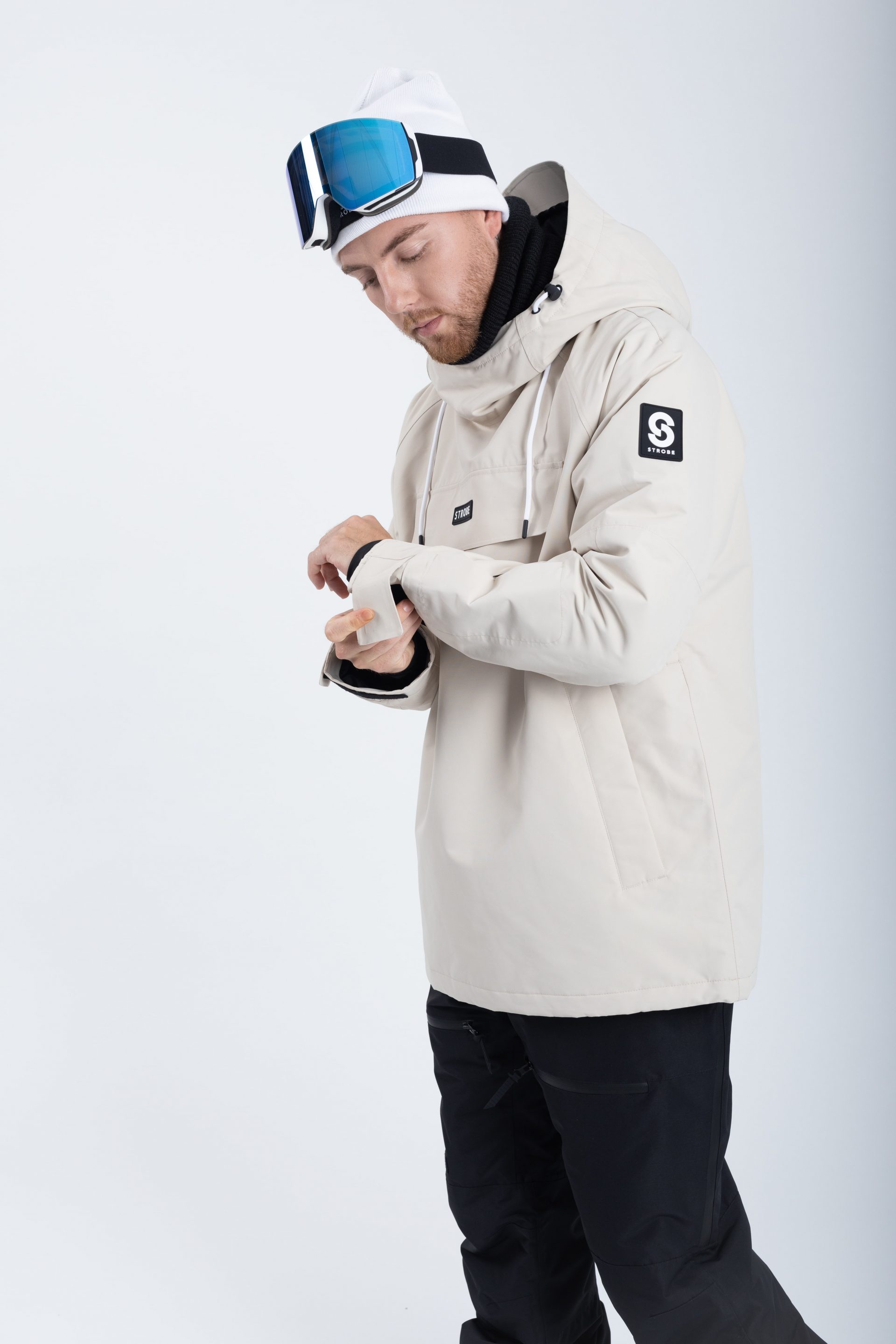 Halo Ski Jacket Lt Beige - Men's