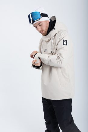 Halo Ski Jacket Lt Beige - Men's
