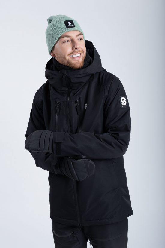 Lynx Ski Jacket Black - Men's