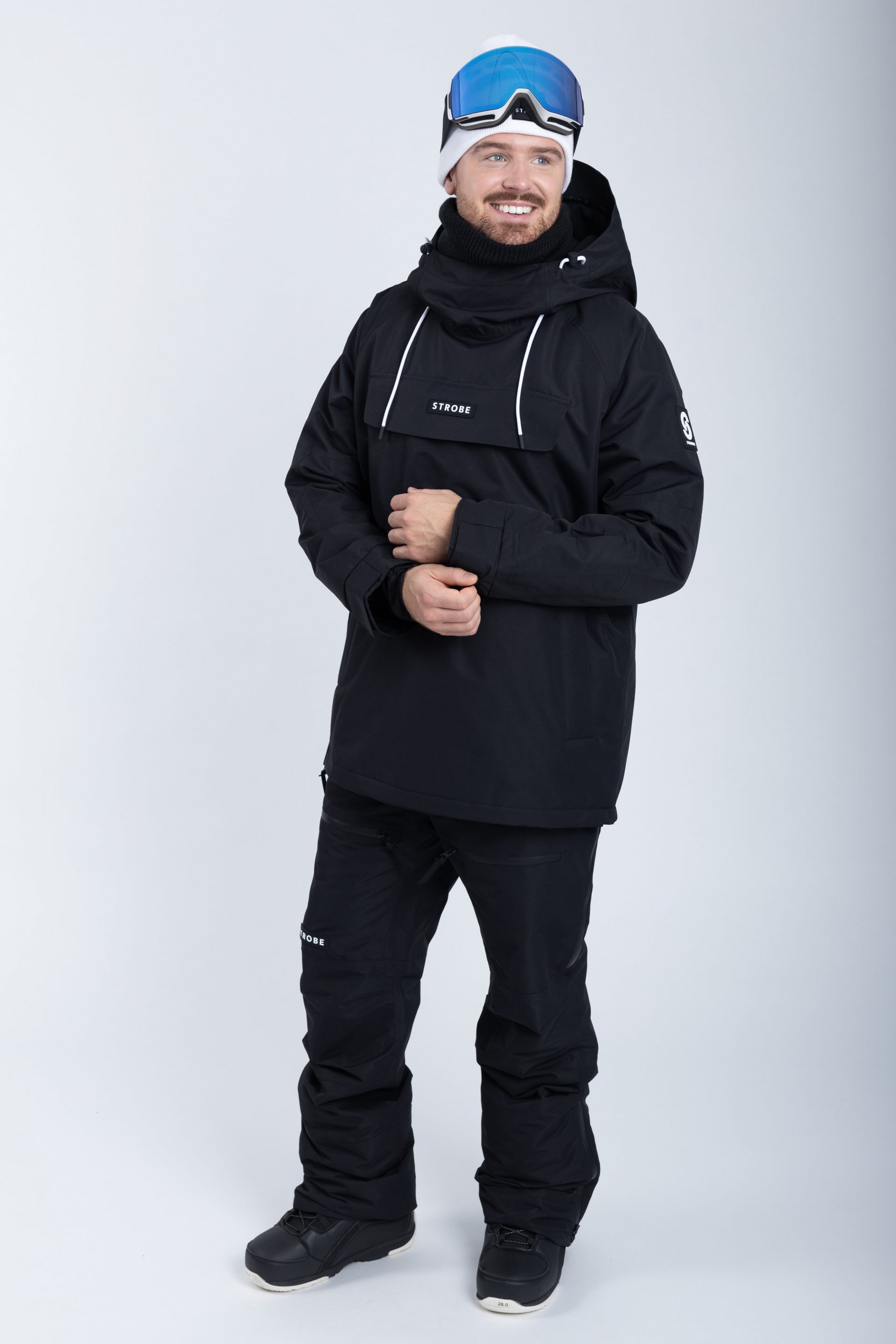 Halo Ski Jacket Black - Men's