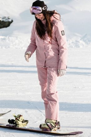 Aura Ski Jacket Sakura Pink - Women's