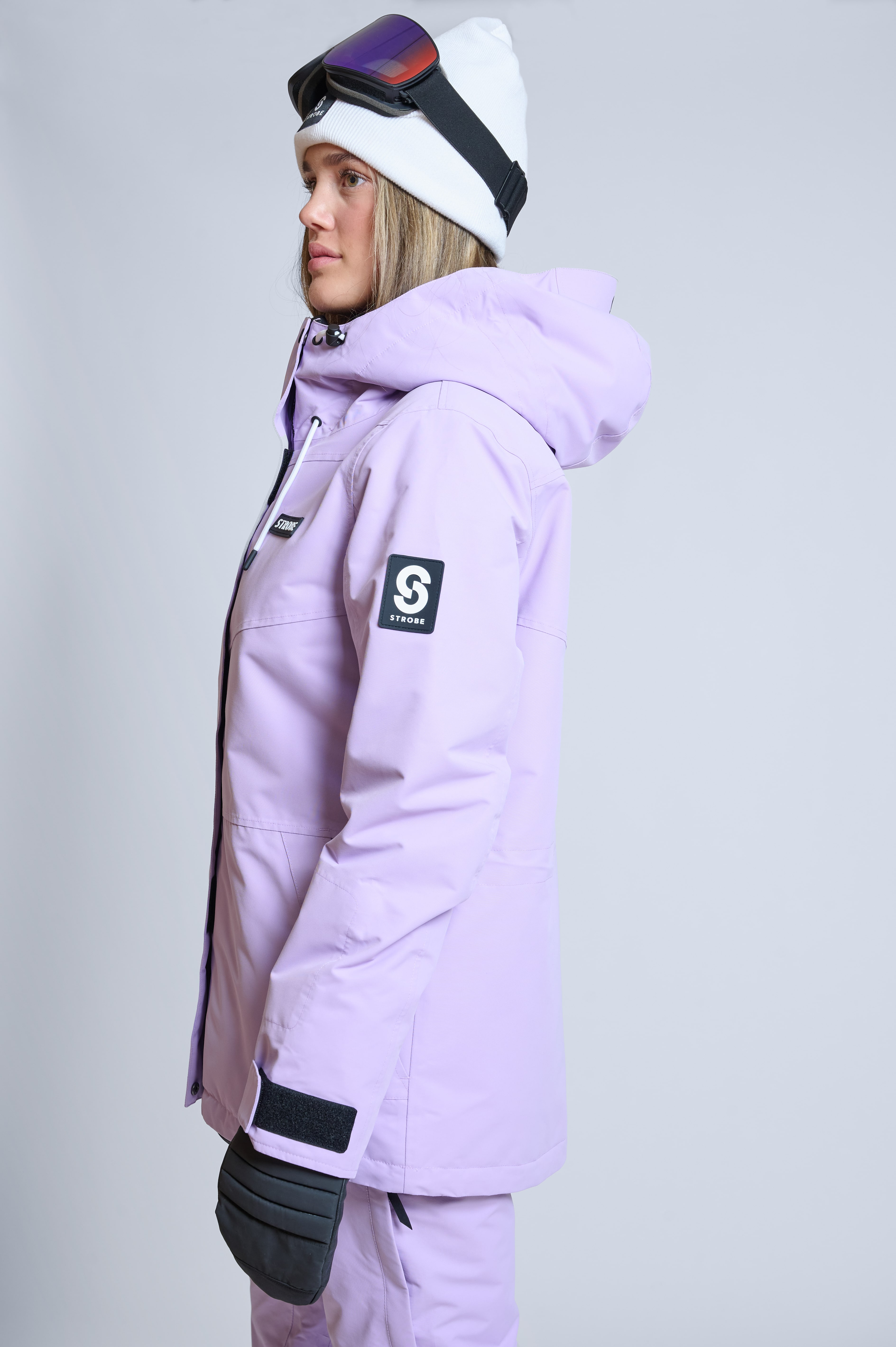 Aura Ski Jacket Pale Violet - Women's