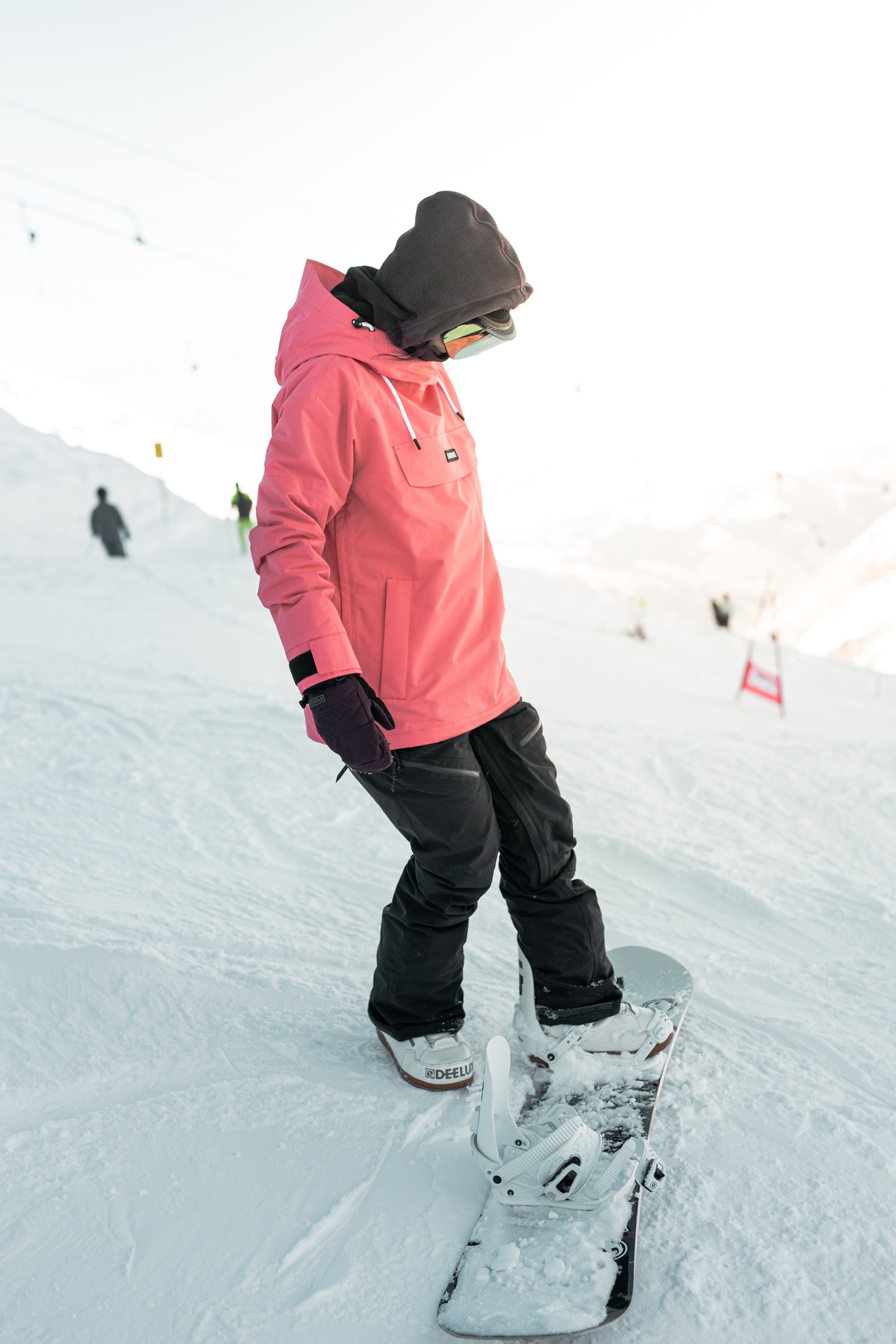 Renewed - Luna Ski Jacket Coral - Medium - Women's