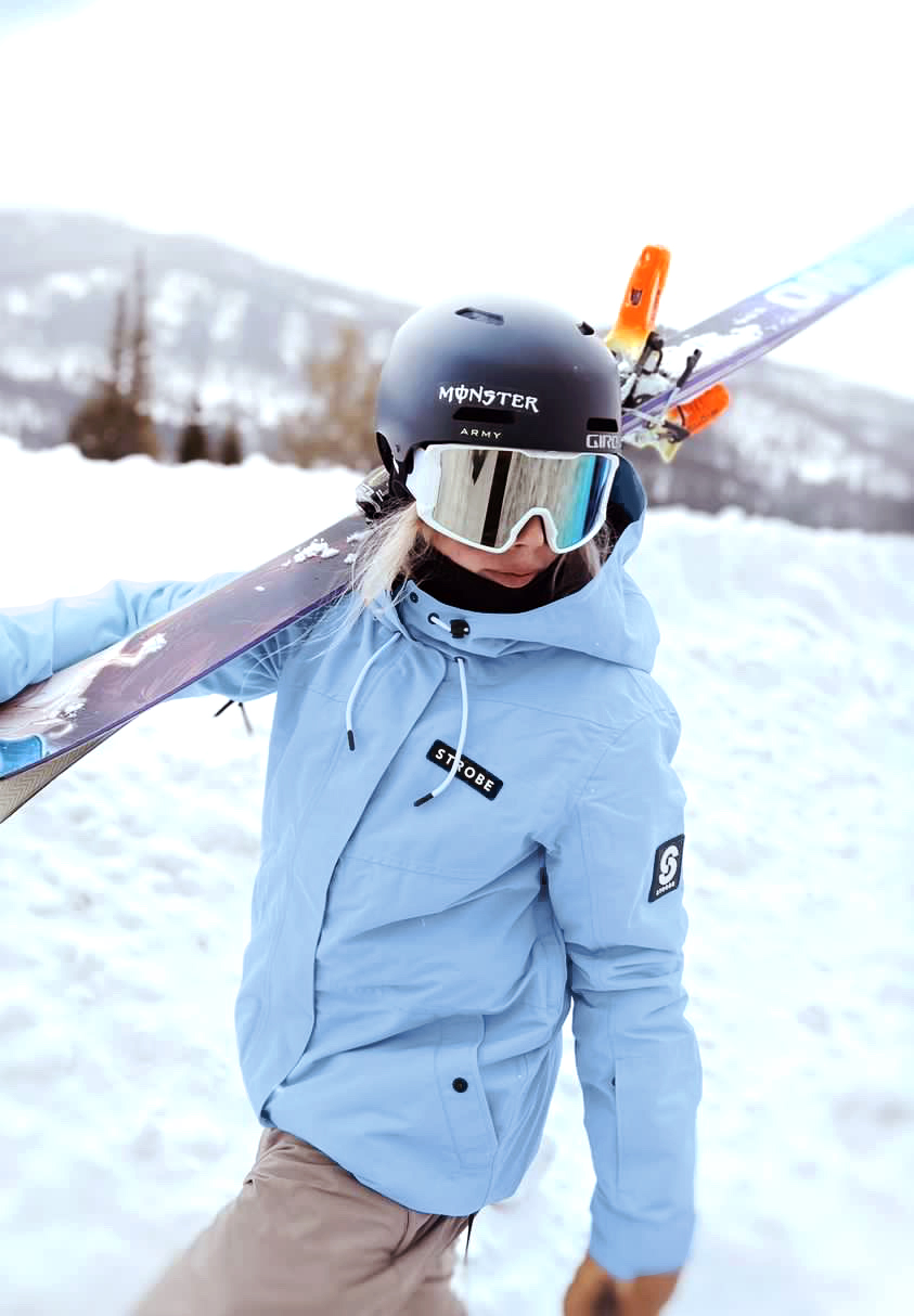 Aura Ski Jacket Serenity Blue - Women's