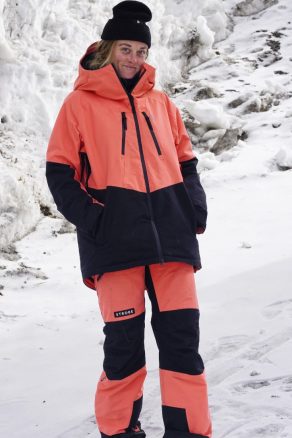 Lynx Ski Jacket Coral - Women's