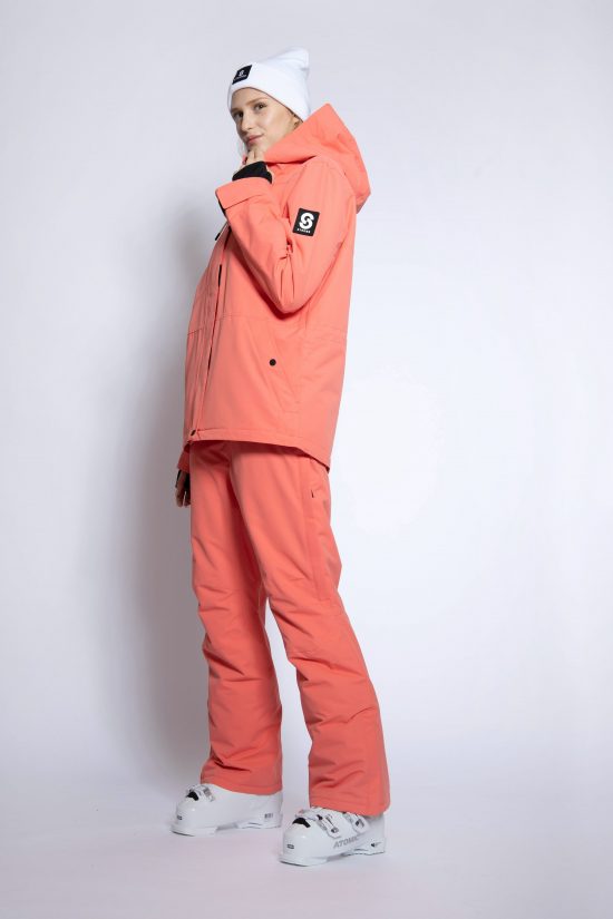 Aura Ski Jacket Coral - Women's