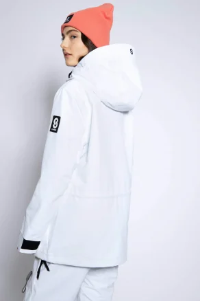Renewed - Felicity Ski Jacket White - Medium - Women's