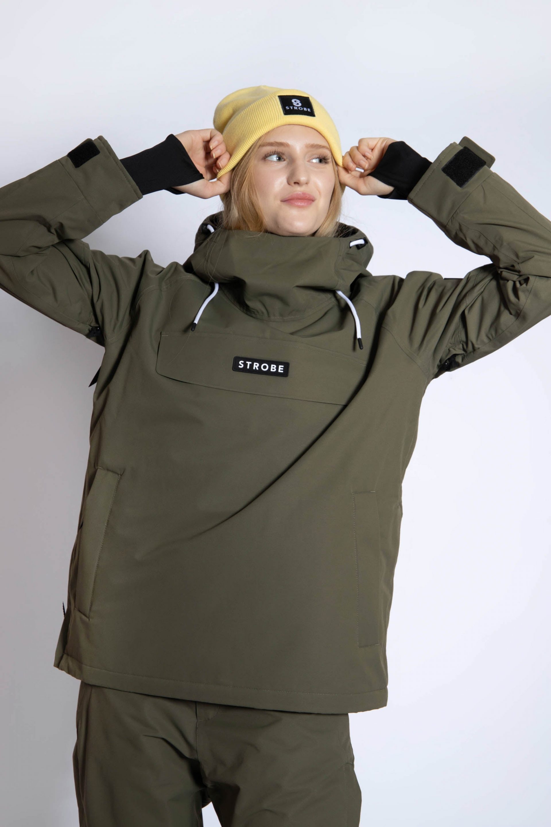 Halo Ski Jacket Olive Green - Women's