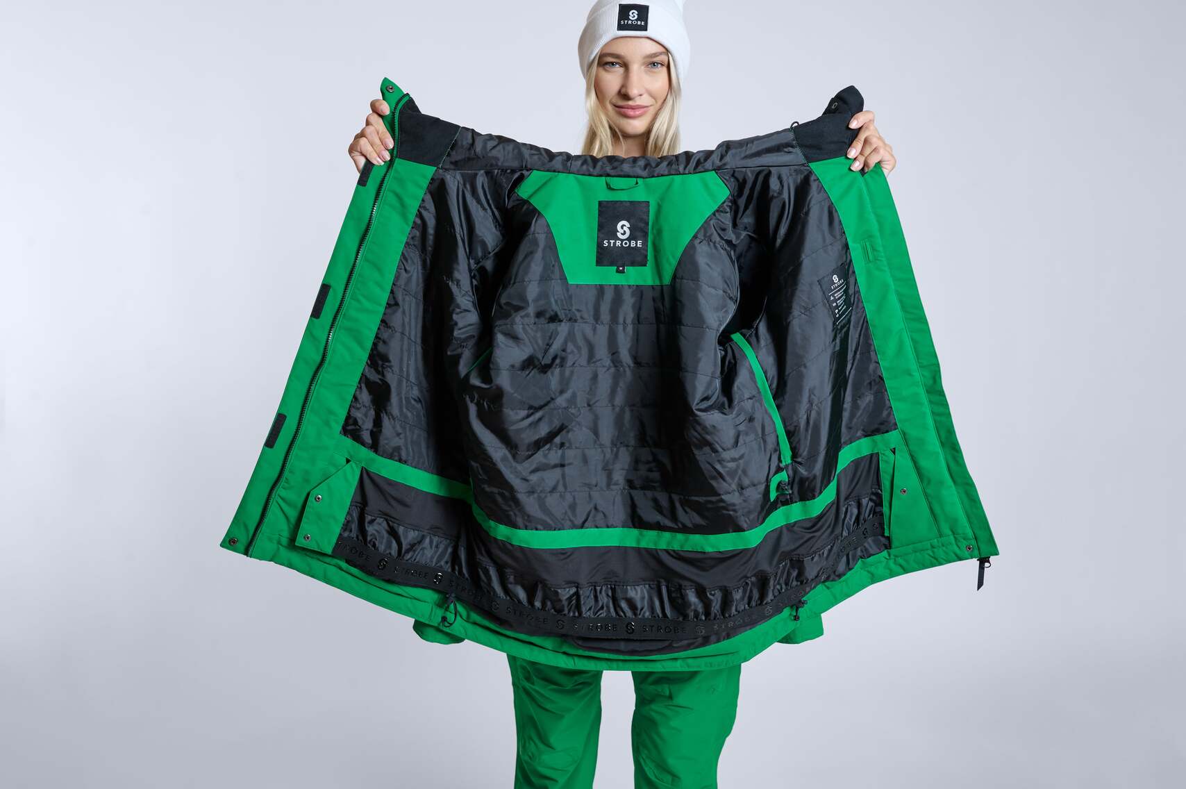 Aura Ski Jacket Kelly Green - Women's