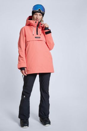 Luna Ski Jacket Coral - Women's