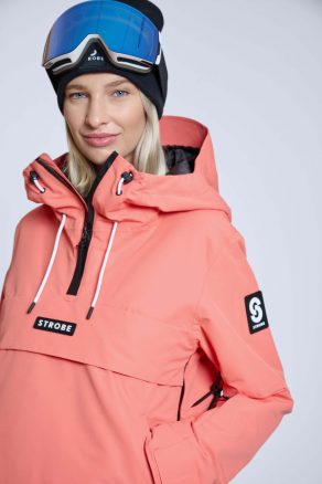 Luna Ski Jacket Coral - Women's